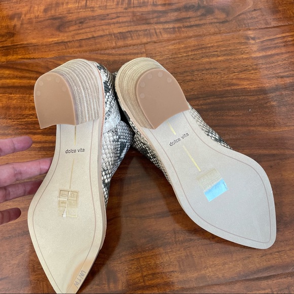 Dolce vita Snakeskin Karsen booties - Picture 7 of 7